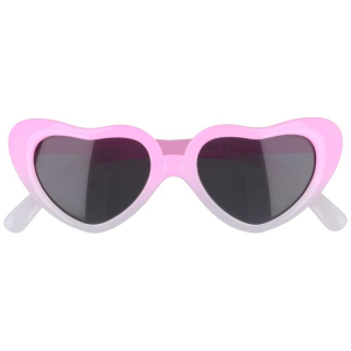 Růžové dětské sluneční brýle "Kids Love" (3-7 let)