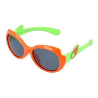 Oranžovo-zelené dětské sluneční brýle "Wings" (3-6 let)