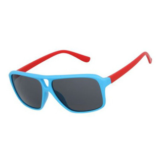Modro-červené dětské sluneční brýle "Player" (3-10 let)