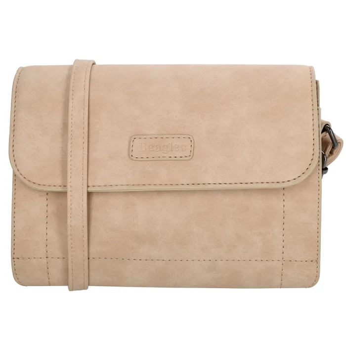 Béžová elegantní crossbody kabelka “Eterna“