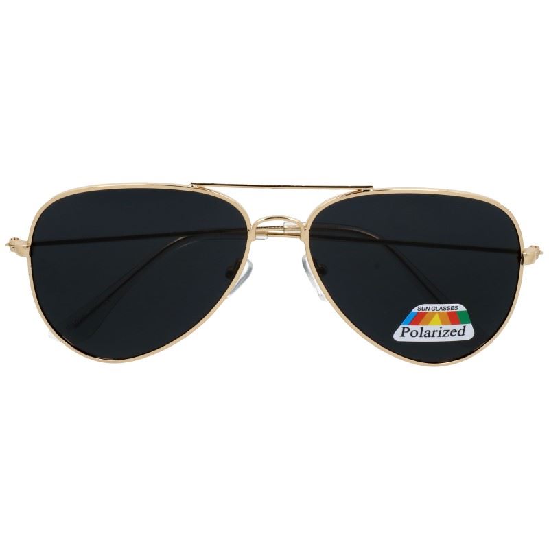 Zlato-černé polarizační pilotky "Polar Aviator"