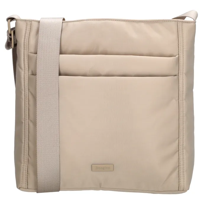 Béžová nepromokavá crossbody kabelka „Amelie”
