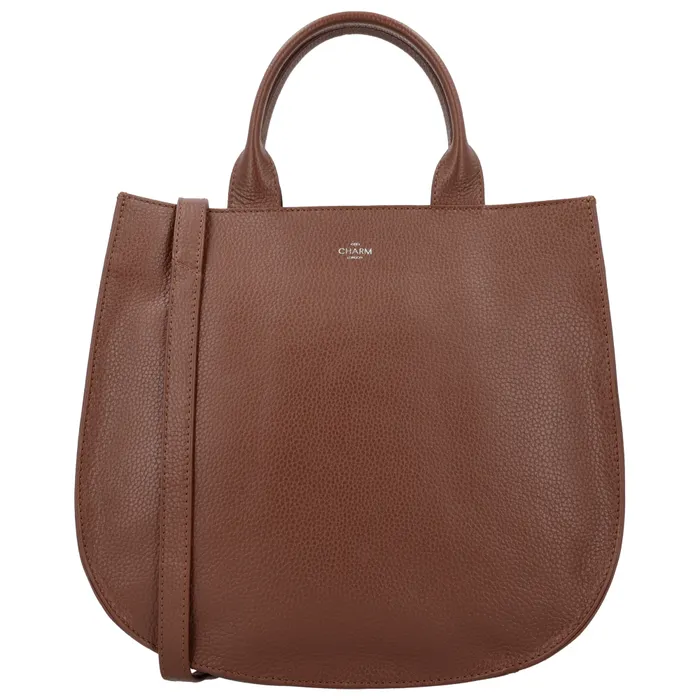 Hnědá luxusní kožená shopper kabelka „Euphoria“