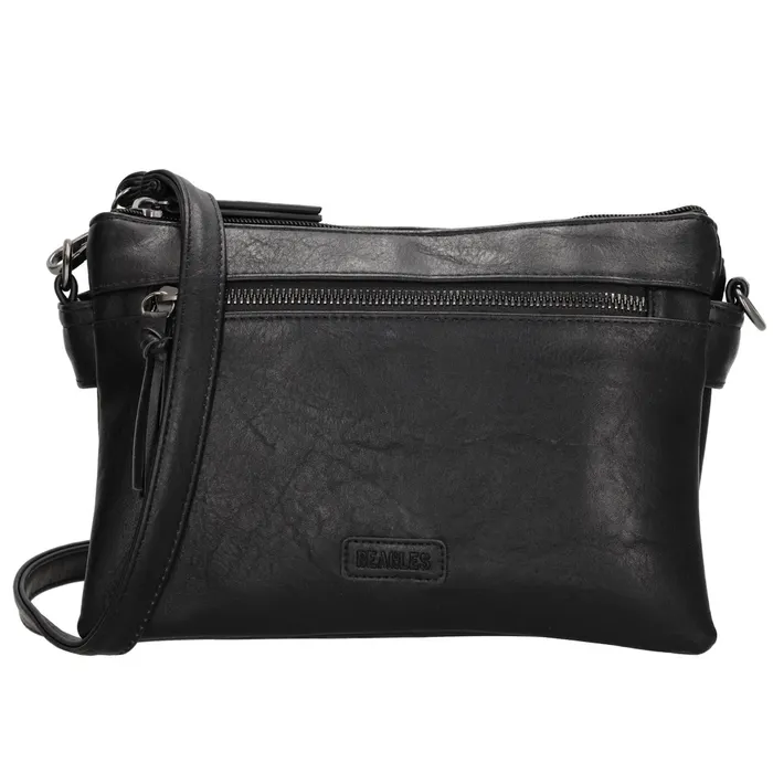 Černá crossbody kabelka s přívěskem „Nataly“