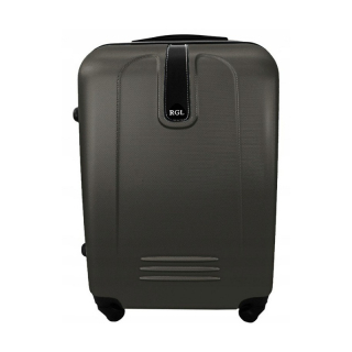 Černý lehký plastový cestovní kufr "Superlight" - 3 velikosti