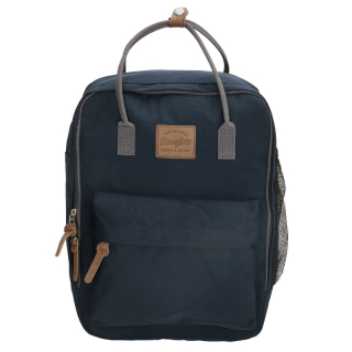 Tmavě modrý objemný batoh do školy „Scandinavia“