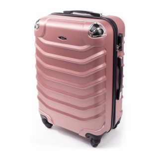 Růžový dětský cestovní kufr "Kids Premium" - vel. M